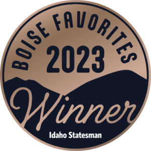 A photo of the official Boise Favorite's logo for 2023. "Boise Faorites 2023 Winner Idaho Statesman"