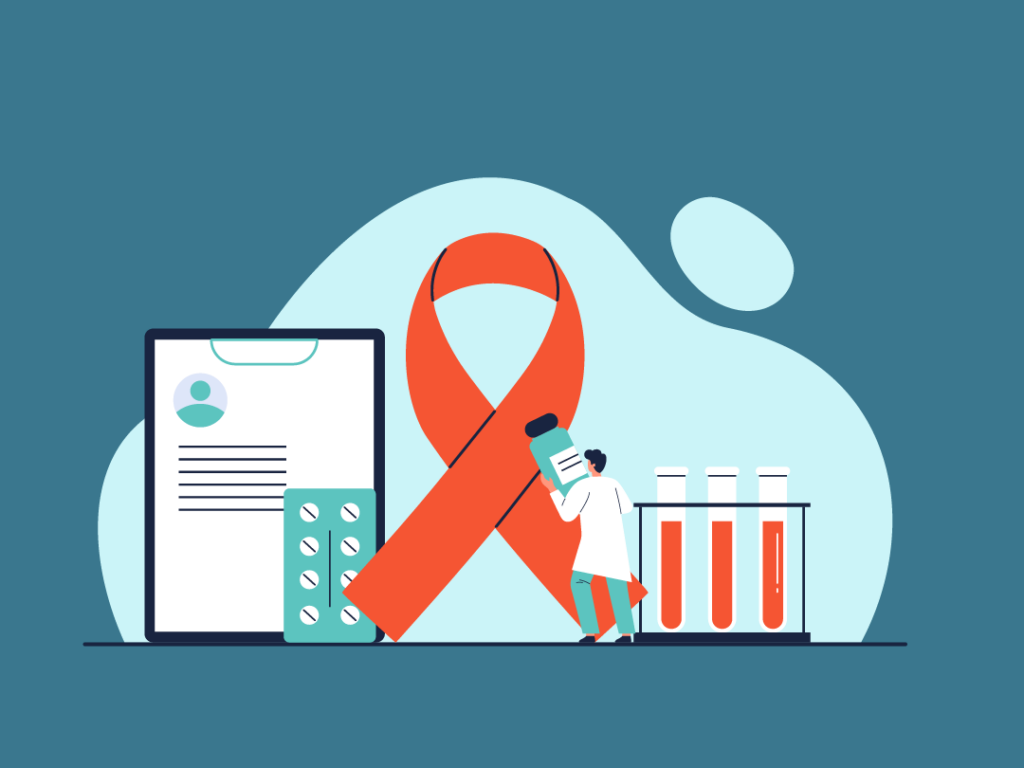 Full Circle Health Illustration of HIV Service