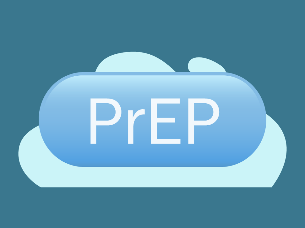 Full Circle Health Illustration of a Pre-Exposure Prophalaxis (PrEP) Pill