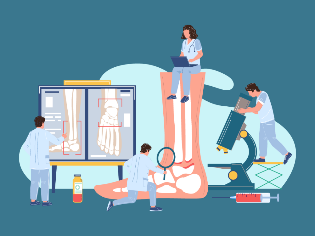 Full Circle Health Illustration of Rheumatology Service