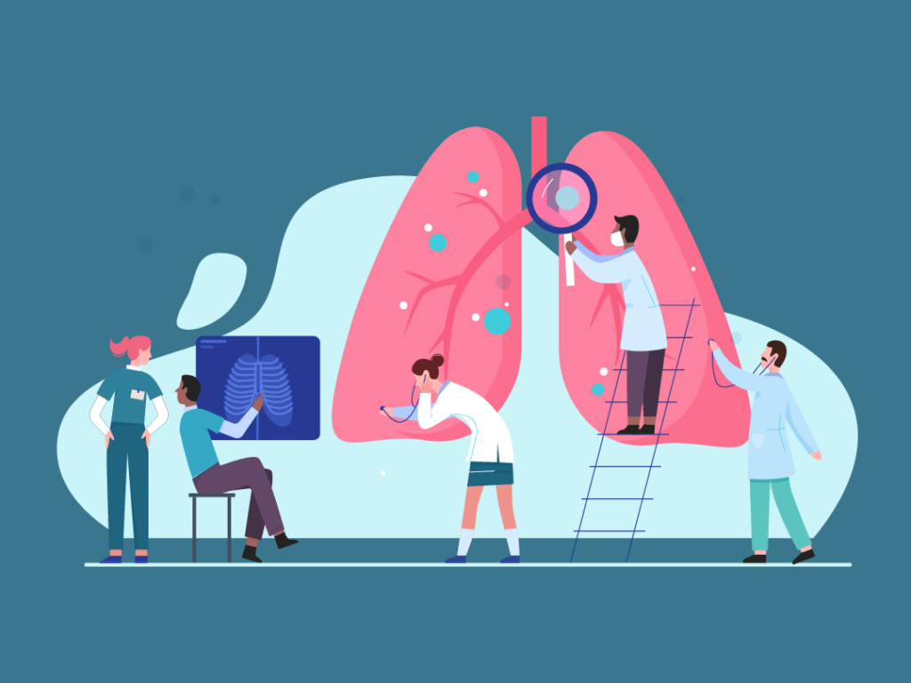 Full Circle Health Illustration of Tuberculosis Service
