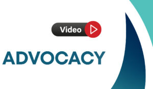 "Advocacy" banner video cover image